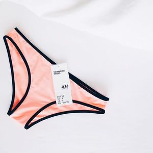 Coral Swimwear Briefs