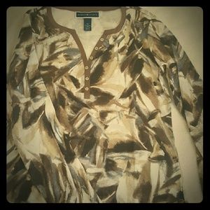 Karen Scott long sleeve shirt