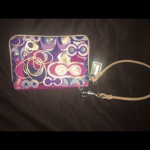 Coach wristlet