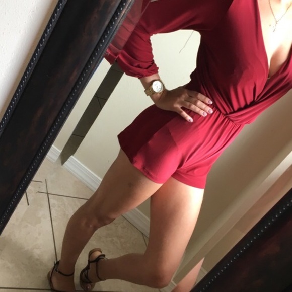 Charlotte Russe Other - Red Sexy Romper