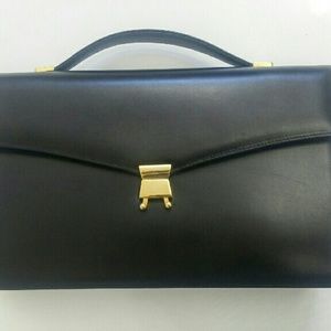 I SANTI ITALIAN LEATHER TOTE BAG