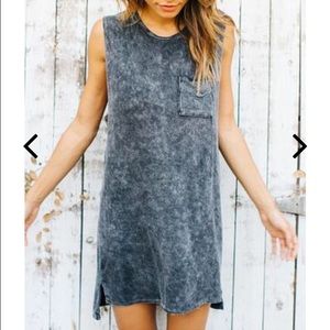 Joah Brown Easy Livin Dress - Wash graphite
