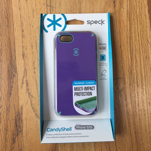 Speck CandyShell purple/blue case iPhone 5/5S
