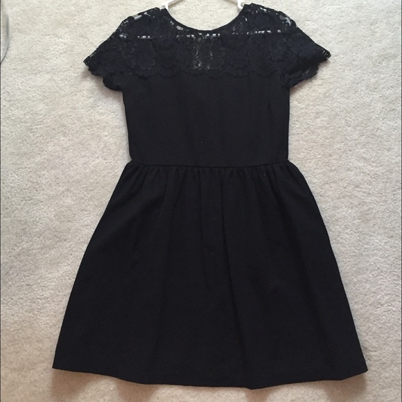 Classic black dress