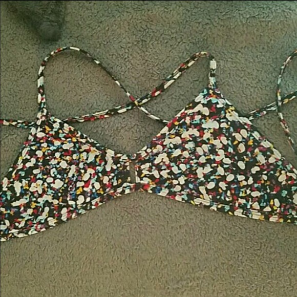 Jolyn Confetti Swim Top