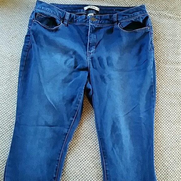 Dark Blue Stretchy Skinny Jeans