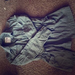 Army jacket with studs !