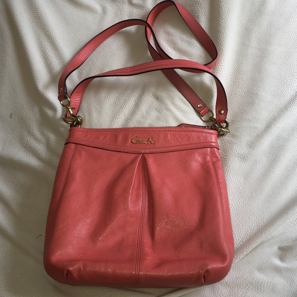 Peach Coach crossbody