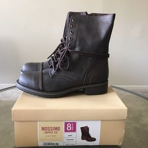 Chocolate brown Mossimo boots