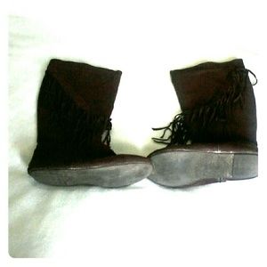 fringed boots