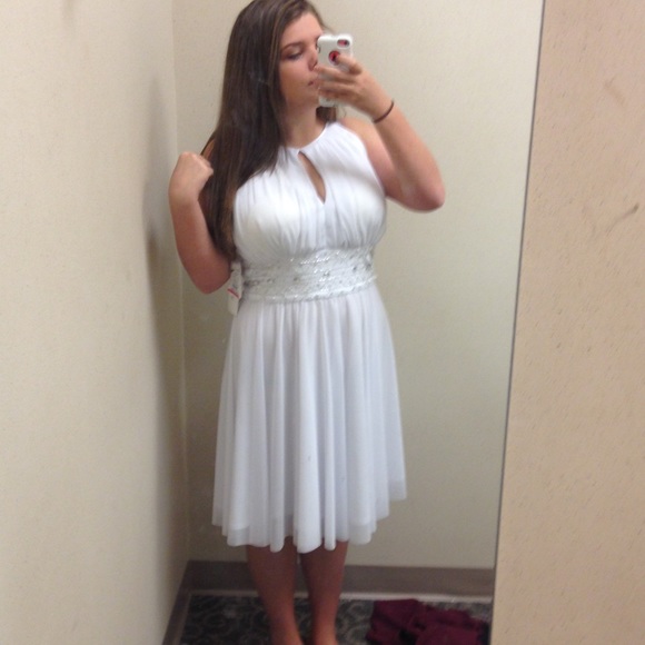White Homecoming Dress
