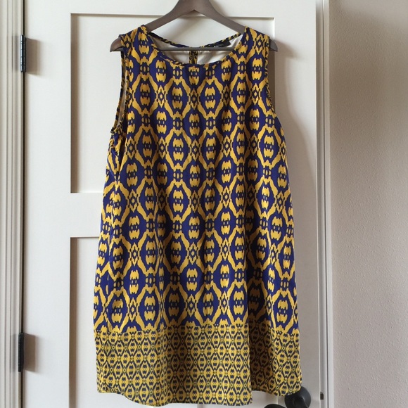41 Hawthorn Stitch Fix szXL print shift dress
