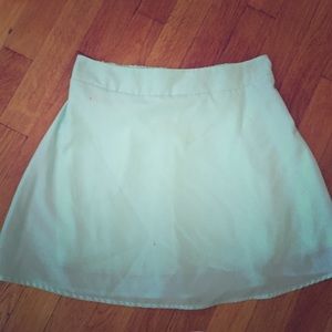 Tobi mint green-colored skater dress