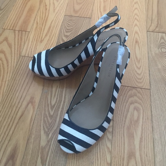 Ann Taylor Cork wedges