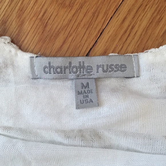 🚫SOLD ON MERCARI🚫 Charlotte Russe ivory and... - Picture 2 of 3