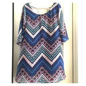 ❗️❗️ LOW PRICE 1/4 sleeve Tribal Print Dress❗️❗️