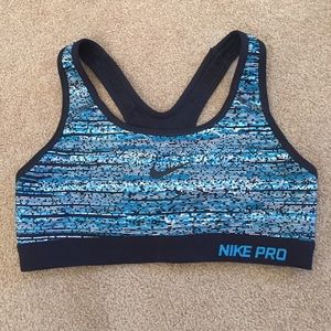 LIKE NEW Nike Pro Classic Sports Bra w/o padding