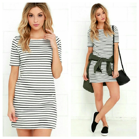 NWT Lulu's Striped Dress