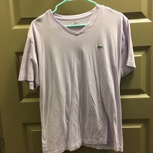 Lavender Lacoste tee