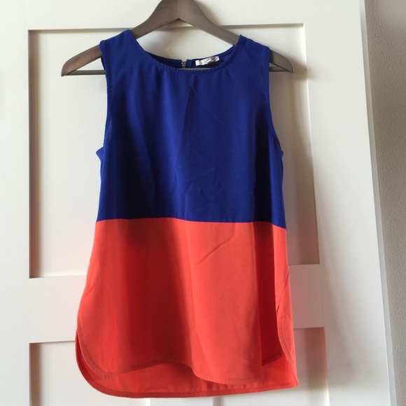 41 Hawthorn Stitch Fix colorblock sleeveless top