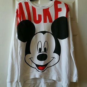 Oversized Mickey Sweatshirt