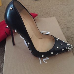 Christian louboutin size 36 with spikes!