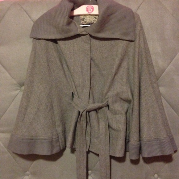 Free People Wool Olmstead Belted Cape - Picture 2 of 4