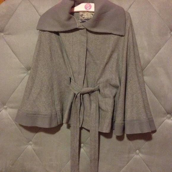 Free People Wool Olmstead Belted Cape - Picture 3 of 4