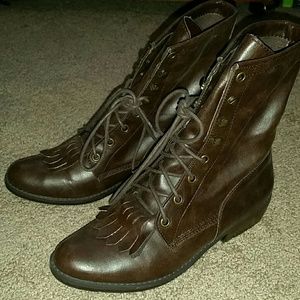 Brown boots