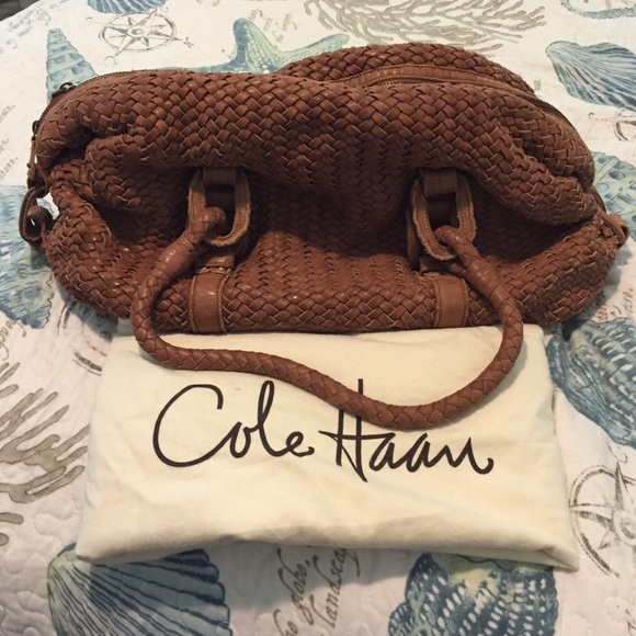 Cole Haan Village Weave Dome Satchel