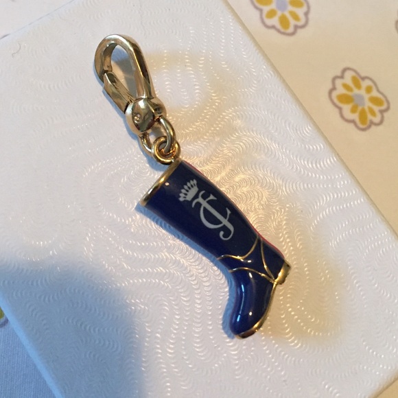 Juicy couture riding boot charm
