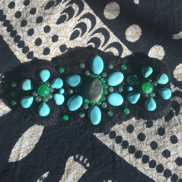 Torquoise Flower Bracelet