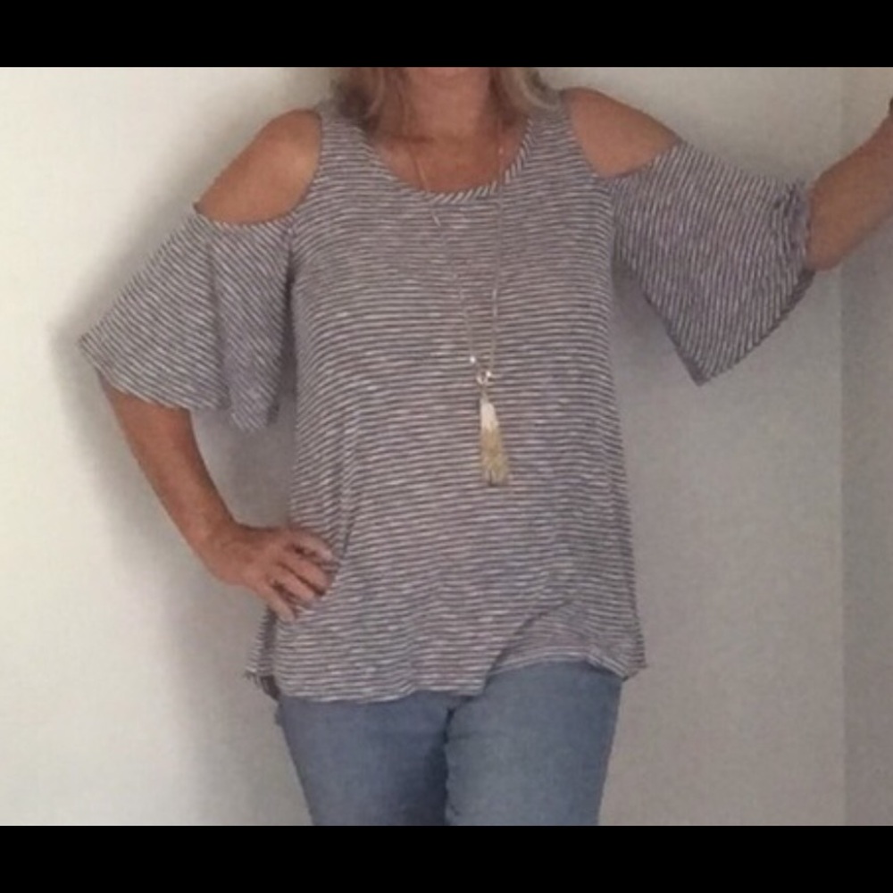 cold shoulder tunic