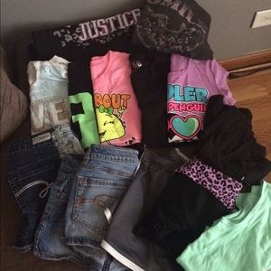 Huge!!!! Justice clothing lot