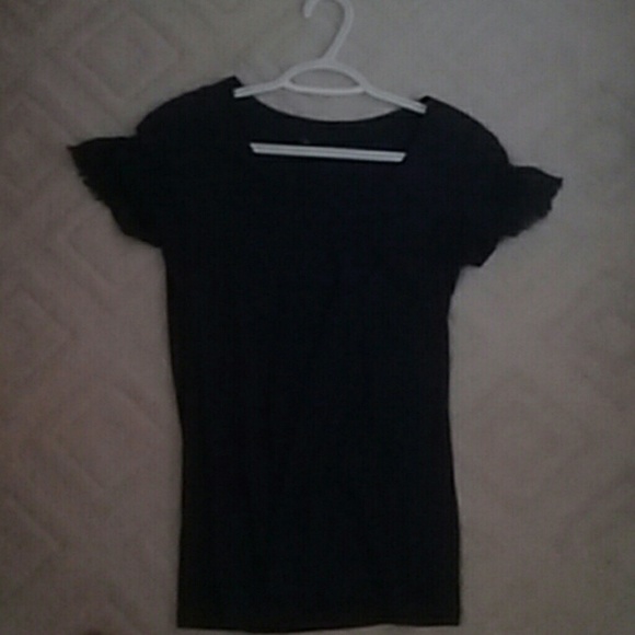 Gap Scoop Neck Navy Tee - Picture 2 of 2