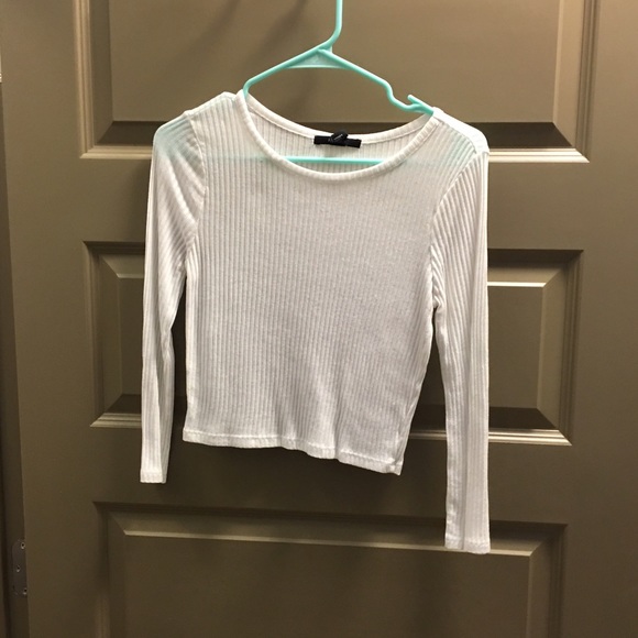 White crop top