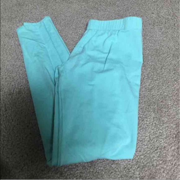 Mint green leggings - Picture 1 of 1