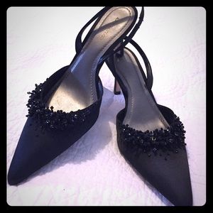 Ann Taylor sling back heels