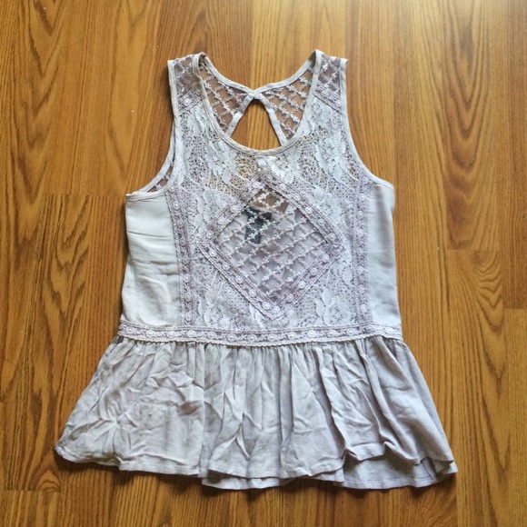 Peplum Tank