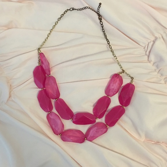 Pink necklace