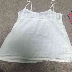 White tank top