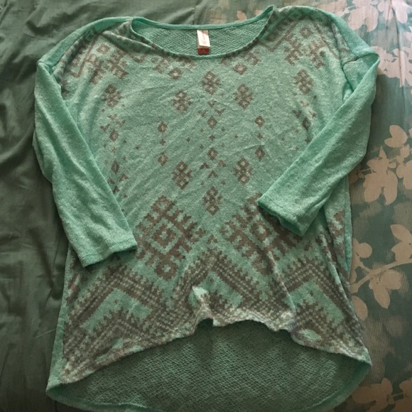 Cropped sweater