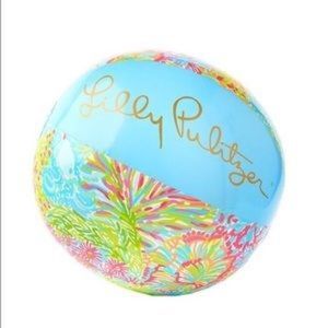 Lovers coral beach ball