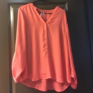 Beautiful Coral Blouse