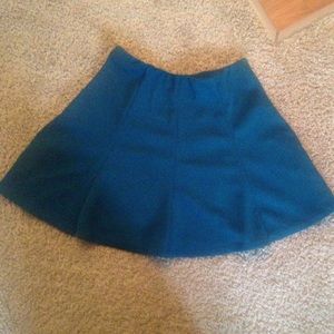 Dark teal skater skirt. Size m
