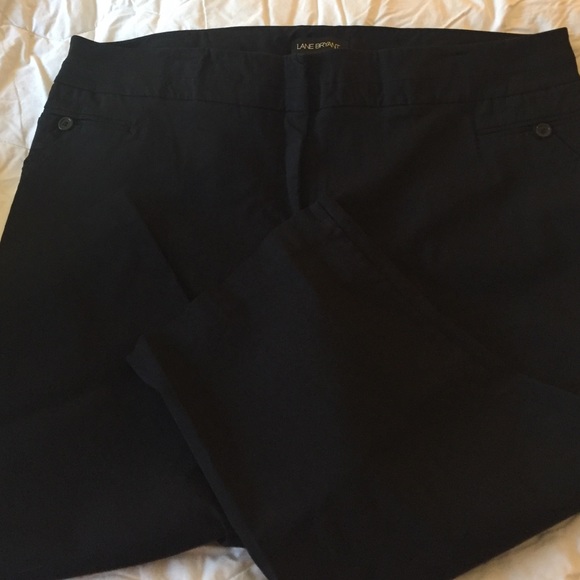 Black dressy capris
