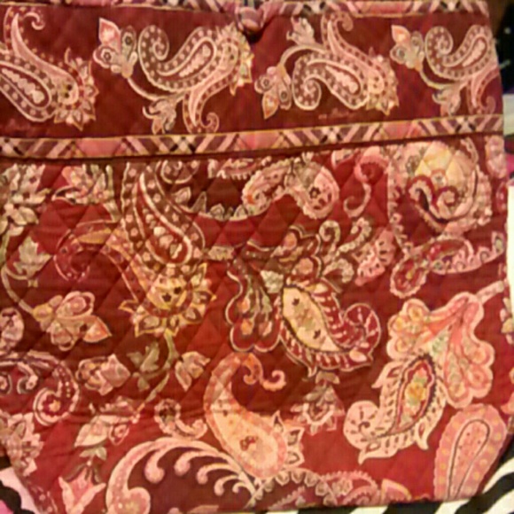 Vera Bradley quilted shoulder bag