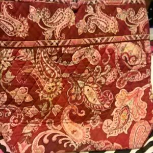 Vera Bradley quilted shoulder bag