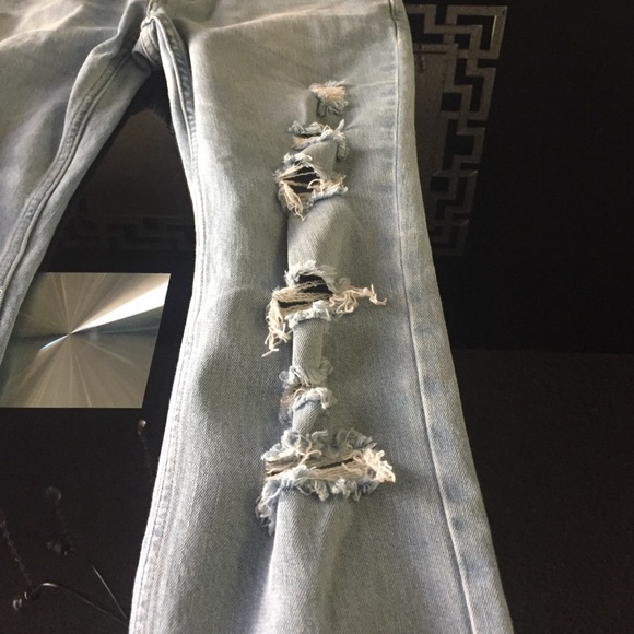 Skinny ripped jeans - Picture 2 of 4