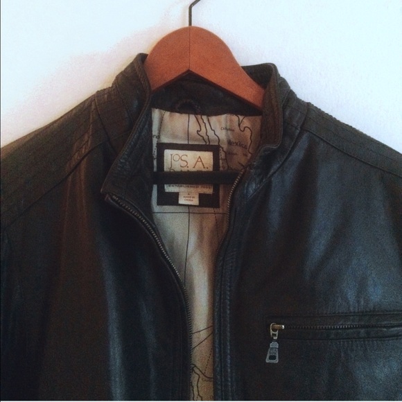 Brown Leather Coat